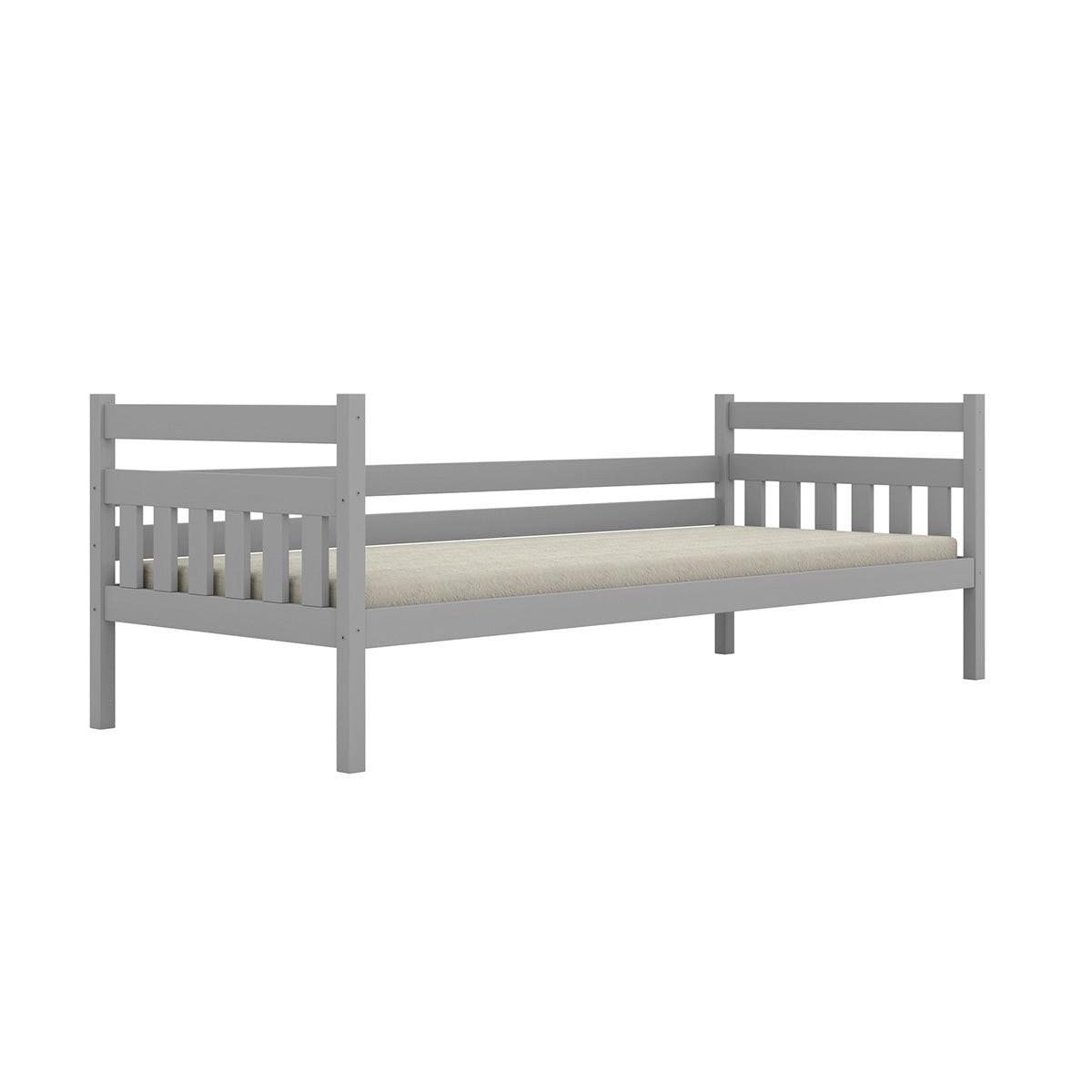 KINDERBETT 90/200 David Grau - Grau, Holz (90/200cm) - Petits-meubles