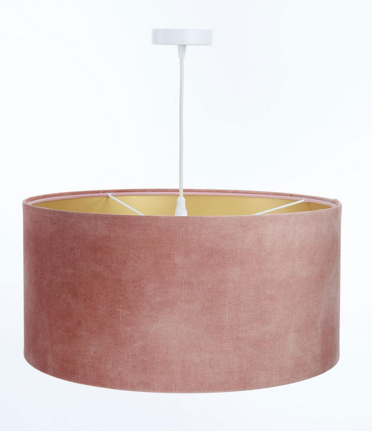 HÄNGELEUCHTE Gold 60/30 cm - Pink/Goldfarben, Kunststoff (60/0.8/30cm) - ONZENO