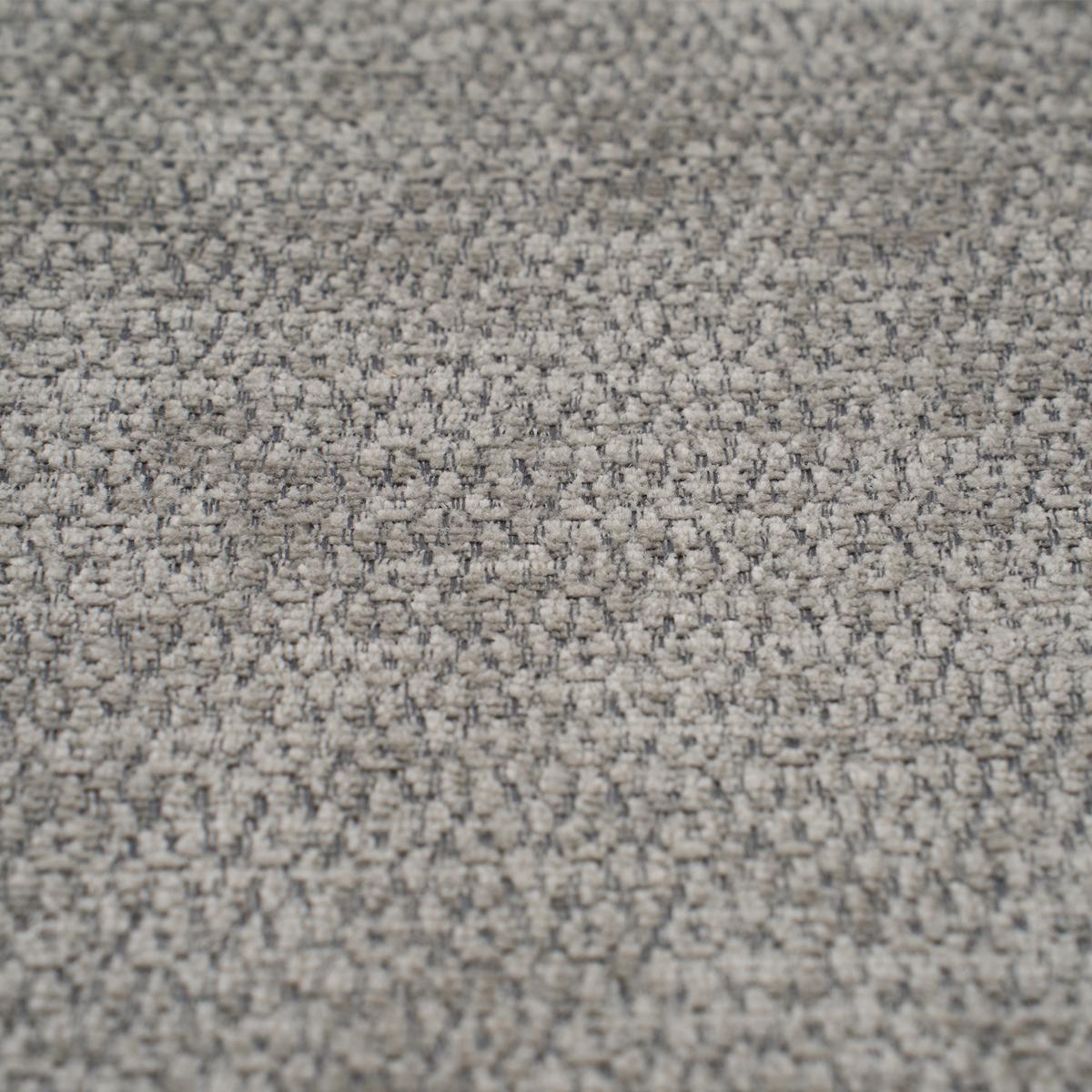 CHAISE LONGUE premium chenille relaxliege montagefrei - Hellgrau, Textil (144/65/112cm) - Urban Meuble
