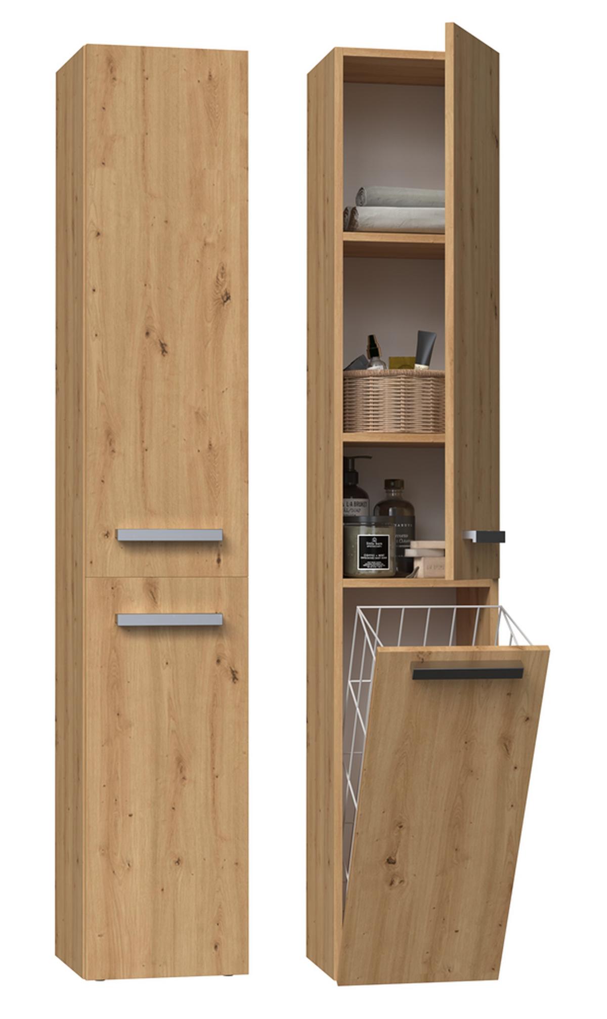 BADEZIMMERSCHRANK Artisan 31/174/30 - Eiche Artisan, Holzwerkstoff (31/174/30cm) - RAUMHIRSCH FURNITURE