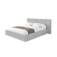 POLSTERBETT mit Bettkasten und Lattenrost, Bett mit Matratze H3/H4 - TEVO 140x200 Grau - Anthrazit, Holzwerkstoff/Textil (140/200cm) - ALTDECOR