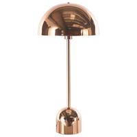 TISCHLAMPE Macasia 30/30/64 cm - Kupferfarben, Metall (30/30/64cm) - Beliani