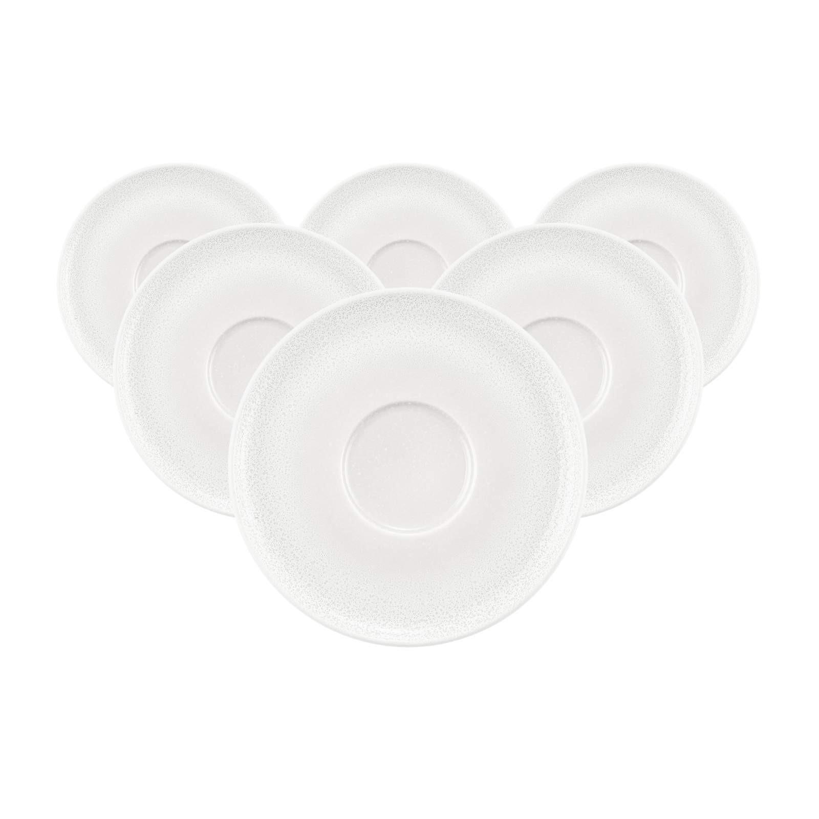 KOMBI-UNTERTASSEN Sento Home Aura white ø 16,2 cm 6er Set - Weiß, Keramik (16.2cm) - Seltmann Weiden