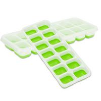 EISWÜRFELFORM 4er Set - Grün, Kunststoff (9.9/2.9/25.5cm) - Intirilife