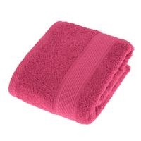 HANDTUCH Essential himbeere - Pink, Textil (50/90cm) - Homescapes