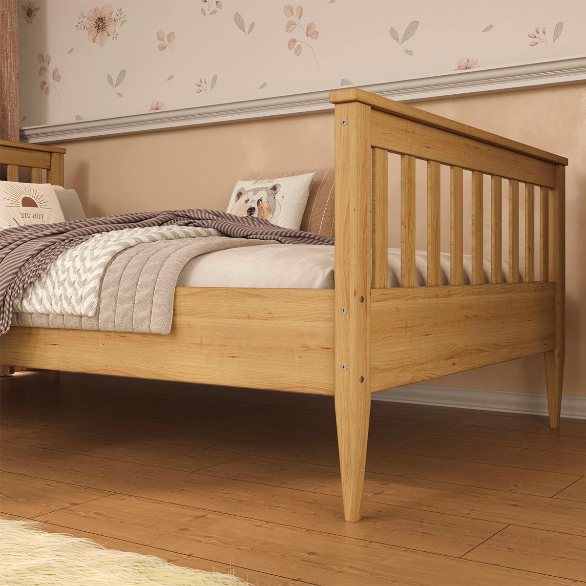 KINDERBETT 90/200 Ignas Holz - Braun, Holz (90/200cm) - Petits-meubles