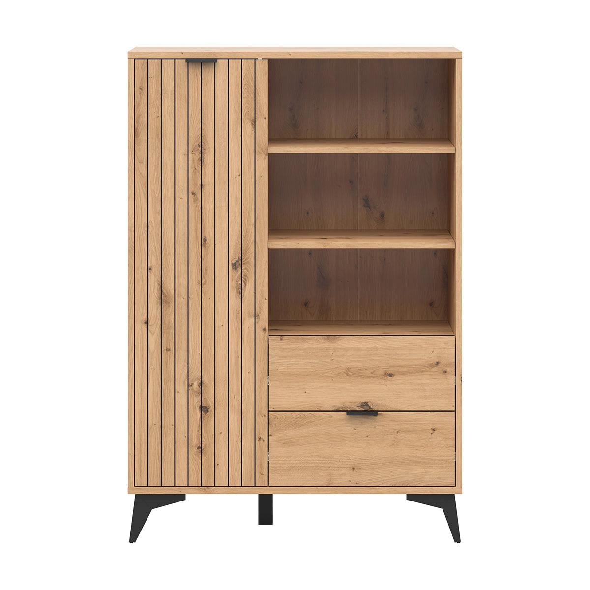 BÜCHERREGAL Mao Holz - Braun, Holzwerkstoff (90/133/41cm) - Petits-meubles
