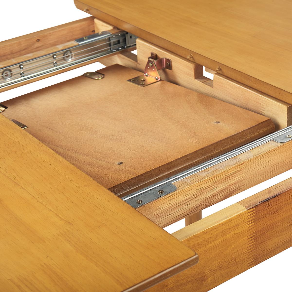 ESSTISCH 100-130/80/75 cm Hellbraun Rechteckig Toms - Hellbraun, Holzwerkstoff (80/130/75cm) - Beliani