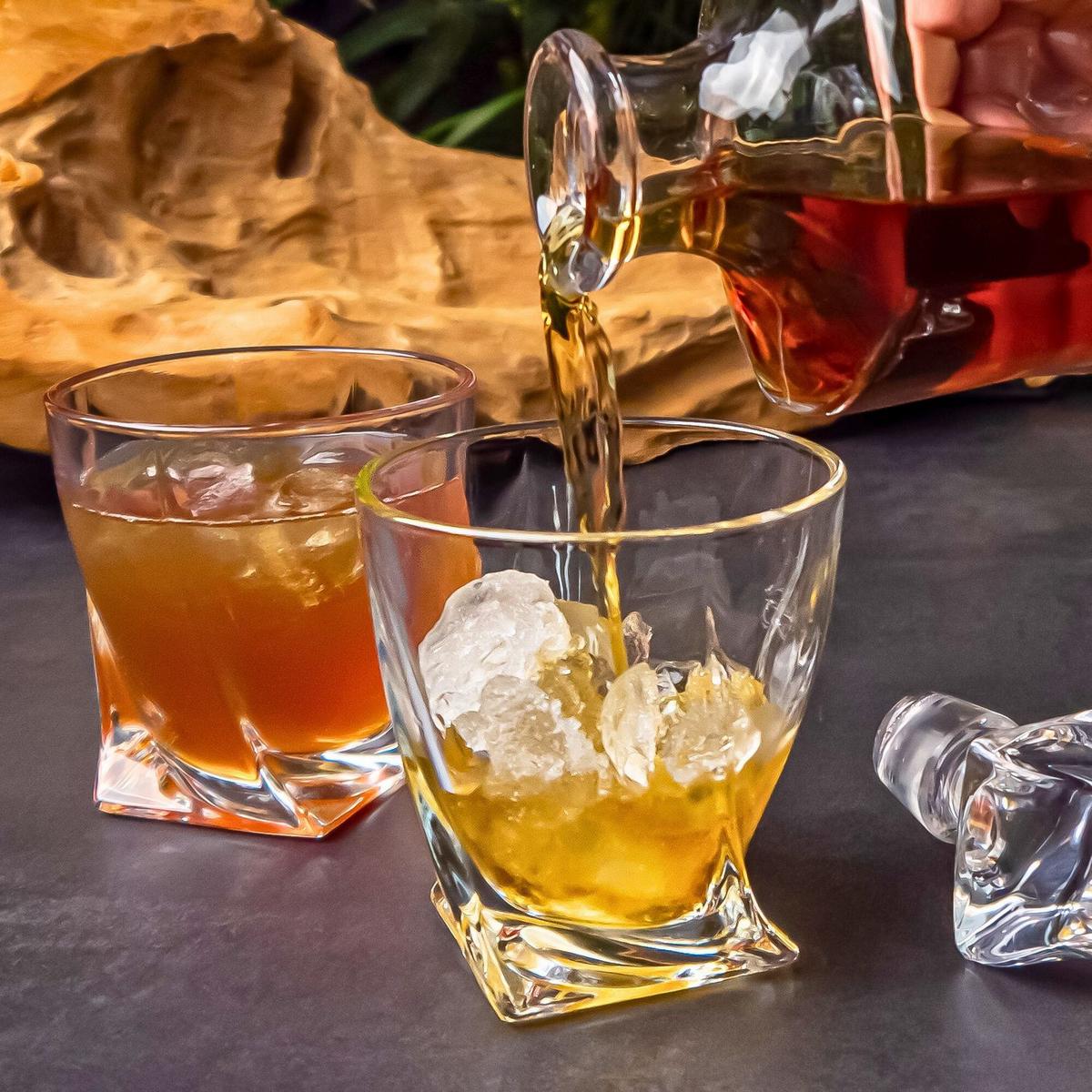WHISKY GLAS Set (4-tlg.) - Transparent, Glas (0.3L) - Intirilife