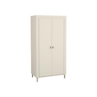 KLEIDERSCHRANK Mossa 2D MO01 - Kaschmir/Goldfarben, Holzwerkstoff/Kunststoff (97/194/56cm) - MIRJAN24