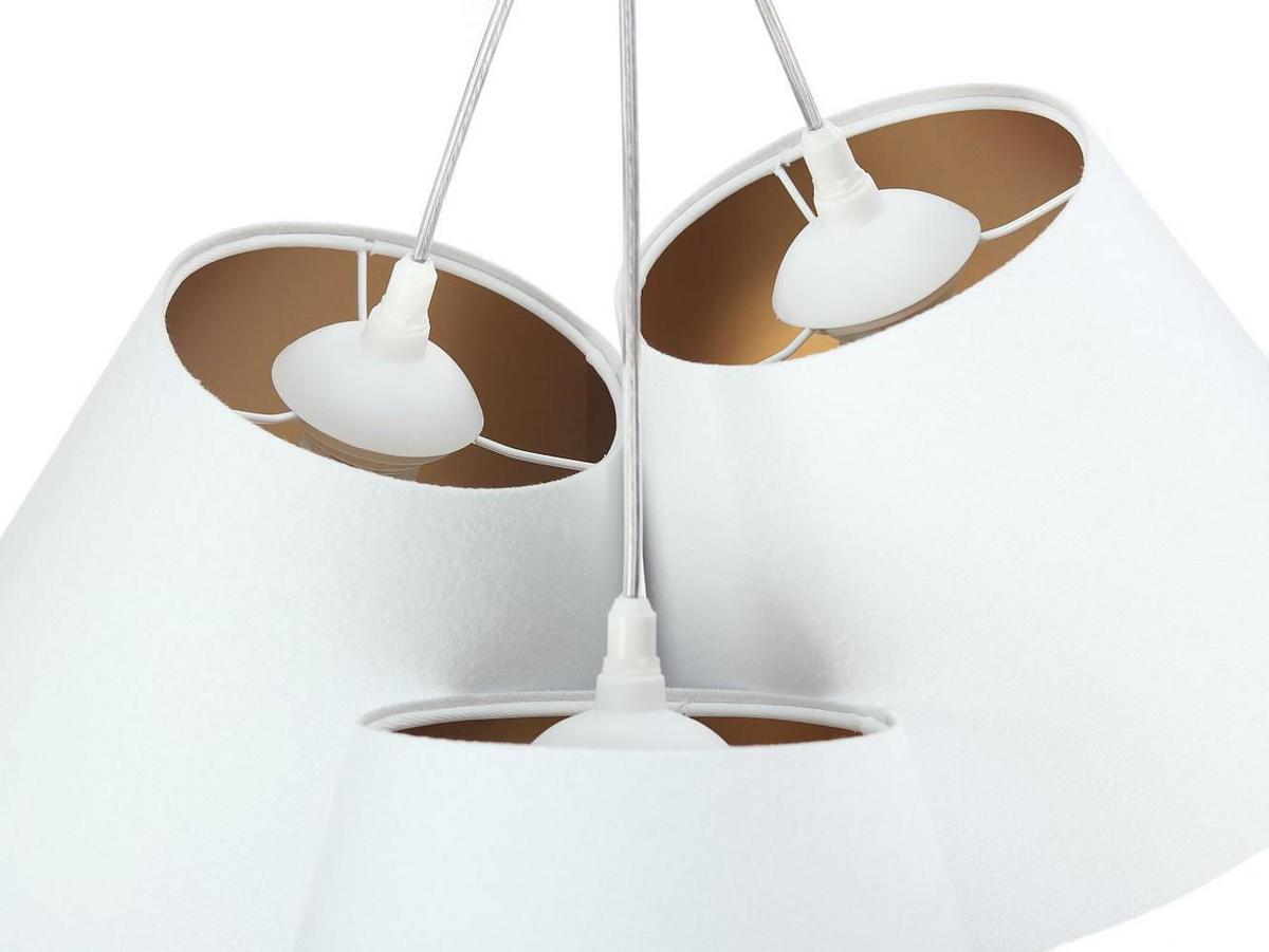 HÄNGELEUCHTE Gold 26/19 cm - Goldfarben, Kunststoff (26/0.8/19cm) - ONZENO