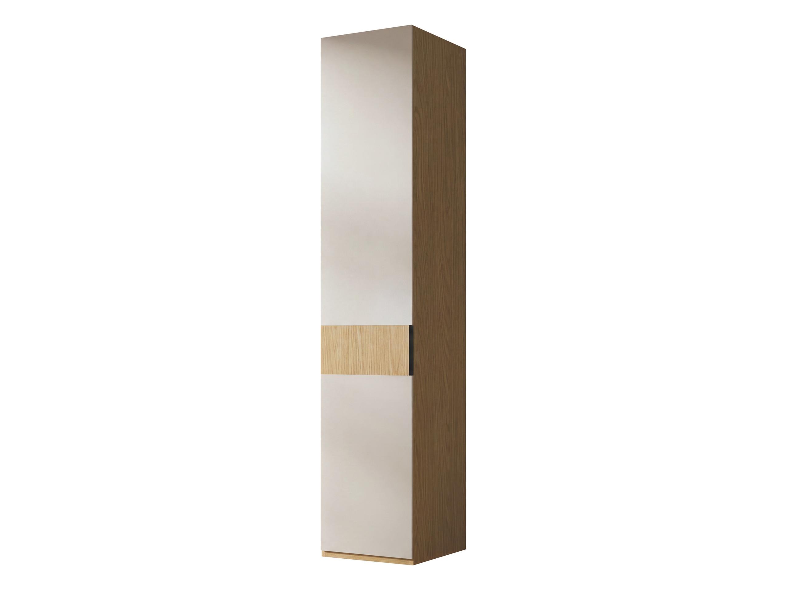 KLEIDERSCHRANK Soreno 45 L-R 1D, Seite: Links - Eichefarben/Beige, Holzwerkstoff/Kunststoff (45/237/60cm) - MIRJAN24