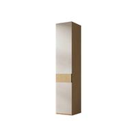KLEIDERSCHRANK Soreno 45 L-R 1D, Seite: Links - Eichefarben/Beige, Holzwerkstoff/Kunststoff (45/237/60cm) - MIRJAN24