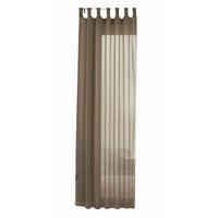 SCHLAUFENSCHAL PULA HxB 245x140 cm Nougat - Graubraun, Textil (140/245cm) - Gardinenbox