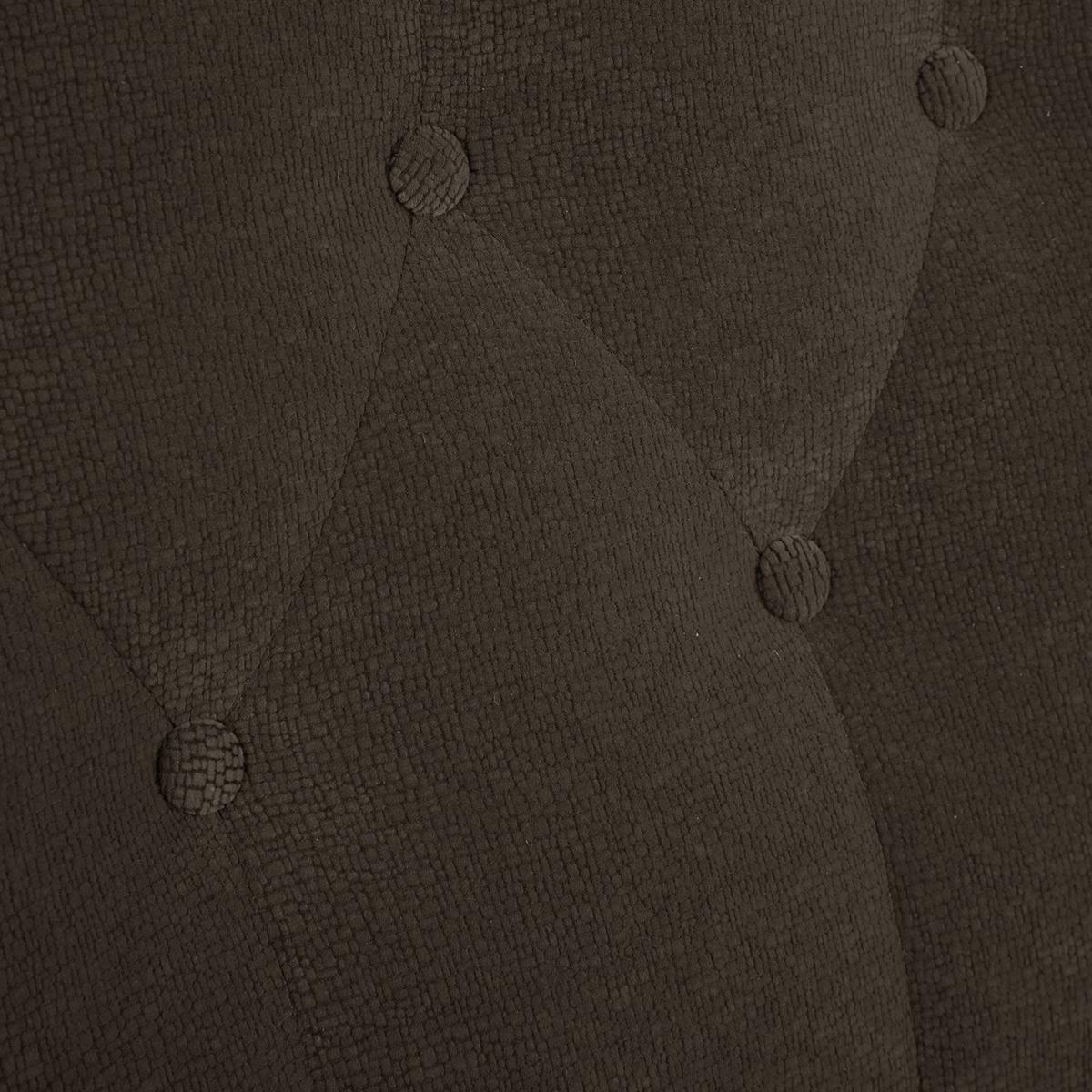 SOFA 3-Sitzer mit Bettfunktion Kaylyn Flockstoff braun - Braun, Kunststoff (83/89/207cm) - 58aufmkessel
