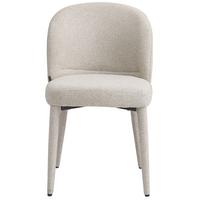 ESSZIMMERSTUHL Coases Beige - Beige, Textil/Metall (50/82/61cm) - Selsey