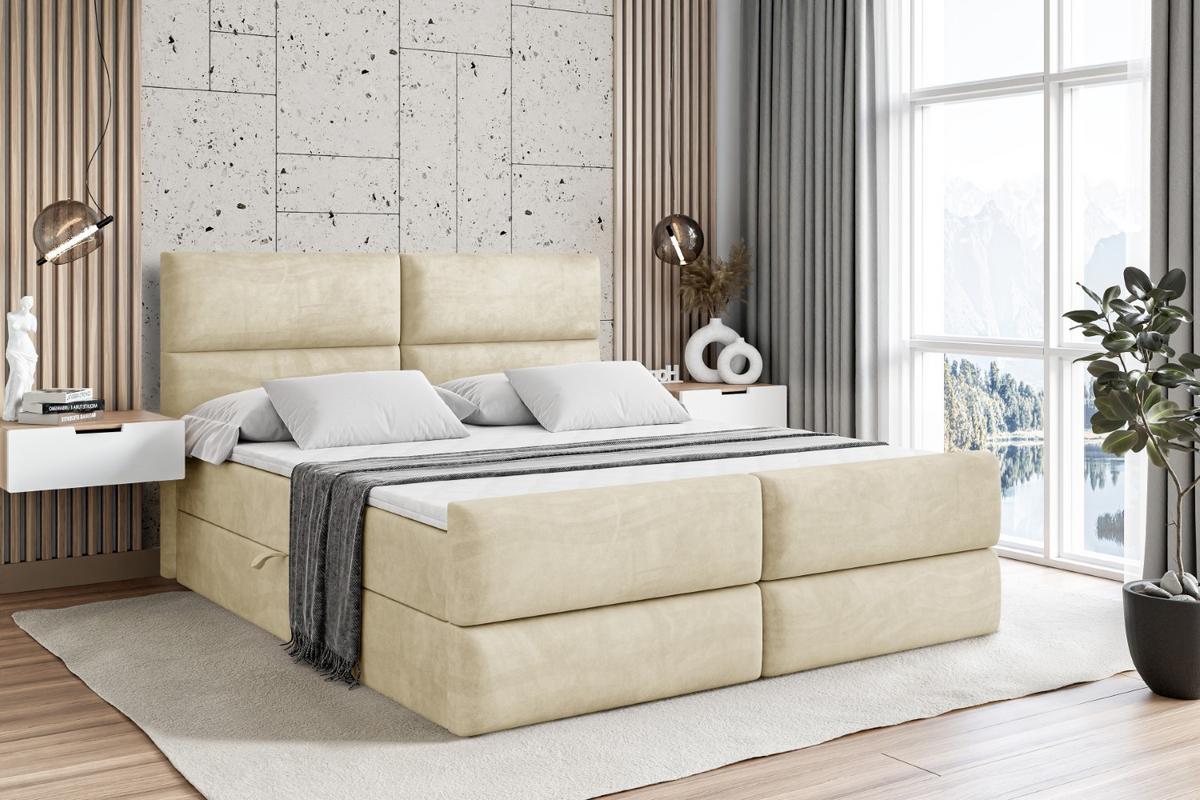 BOXBETT BOXI3-Z - 180x200 cm - H3 - Beige - Beige, Holzwerkstoff (180/200cm) - ALTDECOR