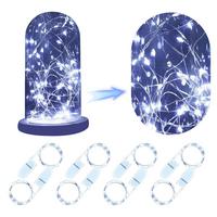 LED-LICHTERKETTE Bambuskäfig II 20m - Transparent, Kunststoff (20cm) - Nettlife
