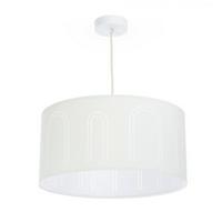 HÄNGELEUCHTE Weiß 40/90 cm - Weiß, Kunststoff (20/0.4/90cm) - ONZENO