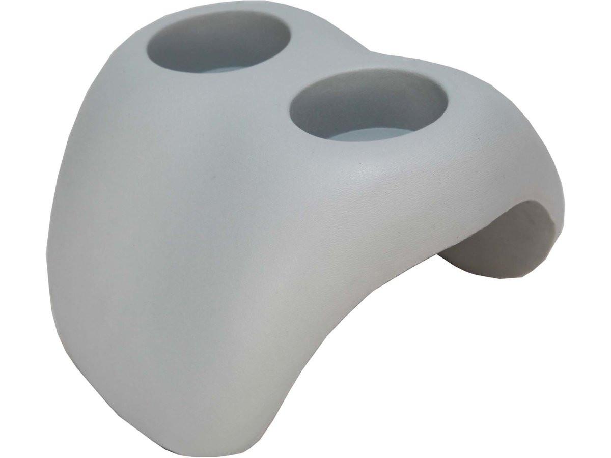WHIRPOOL (AUFBLASBAR) lot de 2 appuie-têtes et 1 porte-gobelet pour spa weiss - Weiß, Kunststoff (23/25cm) - Habitat Garten