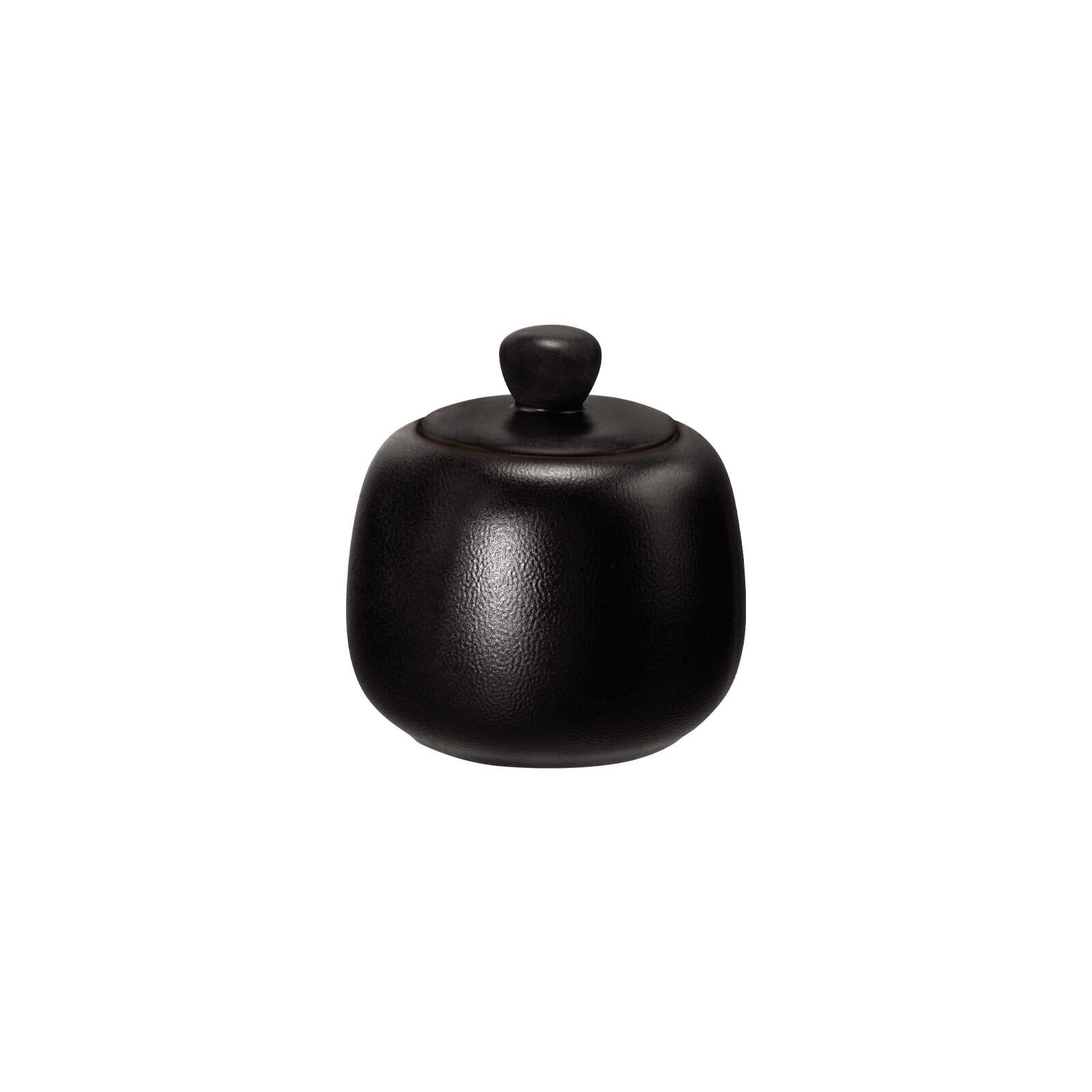 ZUCKERDOSE Liberty Velvet Black schwarz 260 ml - Schwarz, Keramik (9/6.8cm) - Seltmann Weiden