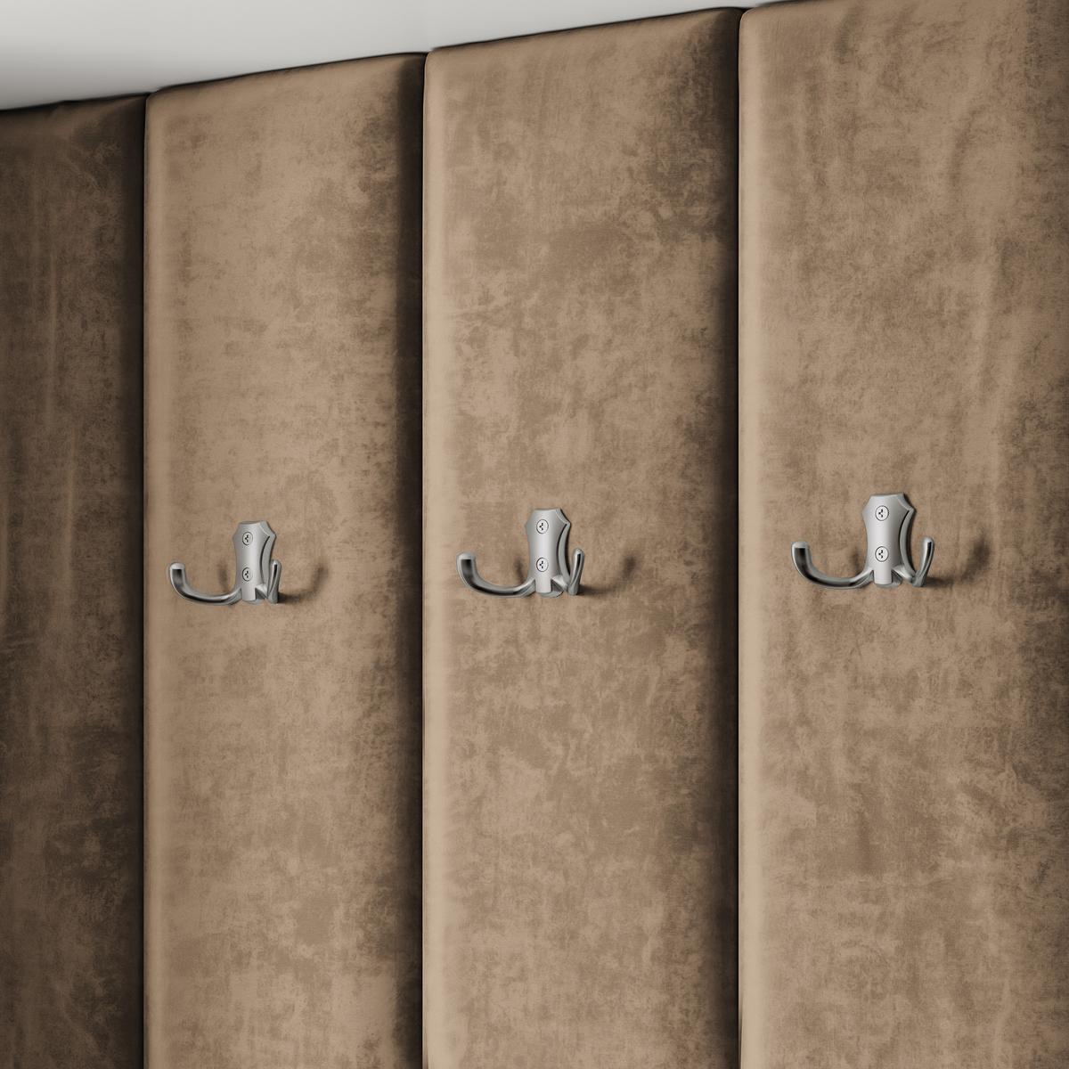 GARDEROBENSCHRANK REMA 180/240/60 cm Modern Garderobe-Set Eiche Lefkas - Eichefarben/Schwarz, Holzwerkstoff (180/240/60cm) - MASSENO