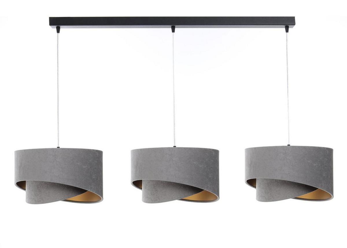 HÄNGELEUCHTE Grau 30/18 cm - Grau, Kunststoff (30/0.3/18cm) - ONZENO