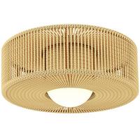DECKENLAMPE Metall Kunststoff Mehrfarbig - Beige, Metall (30/30/16cm) - HOMCOM