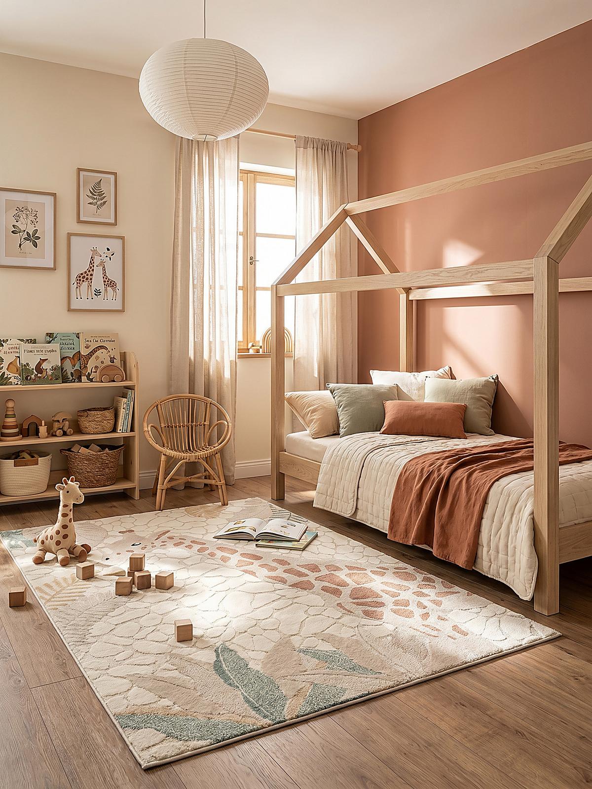 KINDERTEPPICH Kurzflor VELT Polypropylen Creme 80 x 150 cm - Beige, Textil (80/150cm) - KADIMA DESIGN
