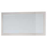 SPIEGEL Lima Sandgrau Hochglanz - Sandfarben, Holzwerkstoff (110/52/2cm) - Vladon