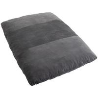 BODENSESSEL Cordstoff Schaumstoff Dunkelgrau - Dunkelgrau, Textil (98/95/145cm) - HOMCOM
