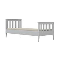 BETT 90/200 Ignas Weiß - Weiß, Holz (90/200cm) - Petits-meubles