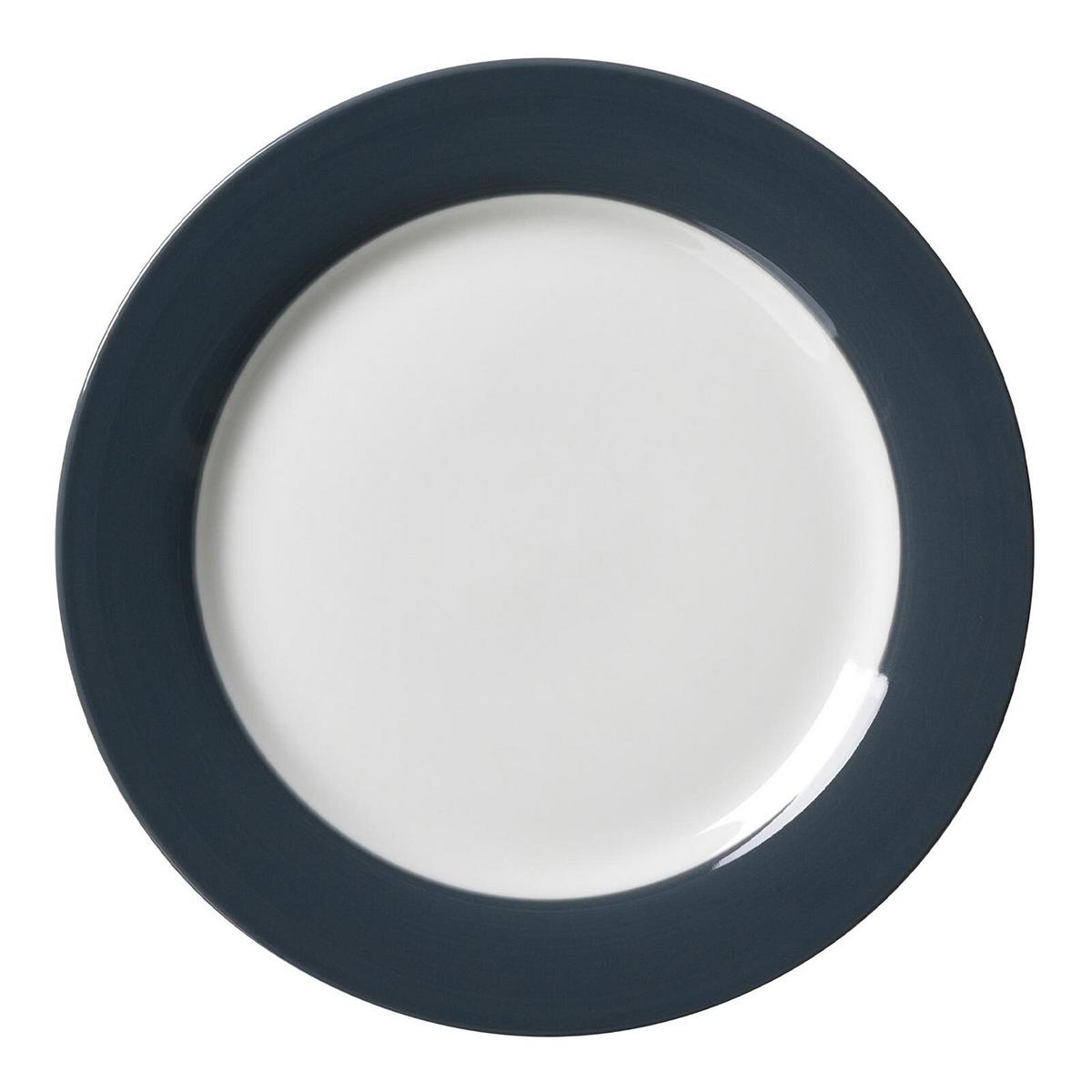 SPEISETELLER Doppio Anthrazit ø 27 cm 6er Set - Anthrazit, Keramik (27cm) - Ritzenhoff Breker