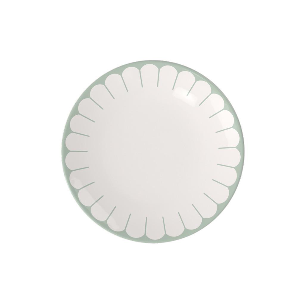 SPEISETELLER Fleur Couleur Vert ø 26,6 cm - Grün, Keramik (26.6cm) - Villeroy & Boch