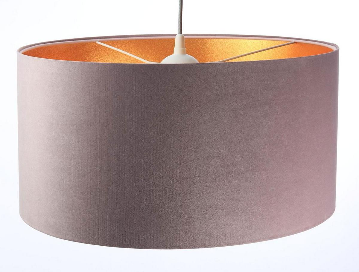 HÄNGELEUCHTE Gold 60/30 cm - Pink/Goldfarben, Kunststoff (60/1.1/30cm) - ONZENO