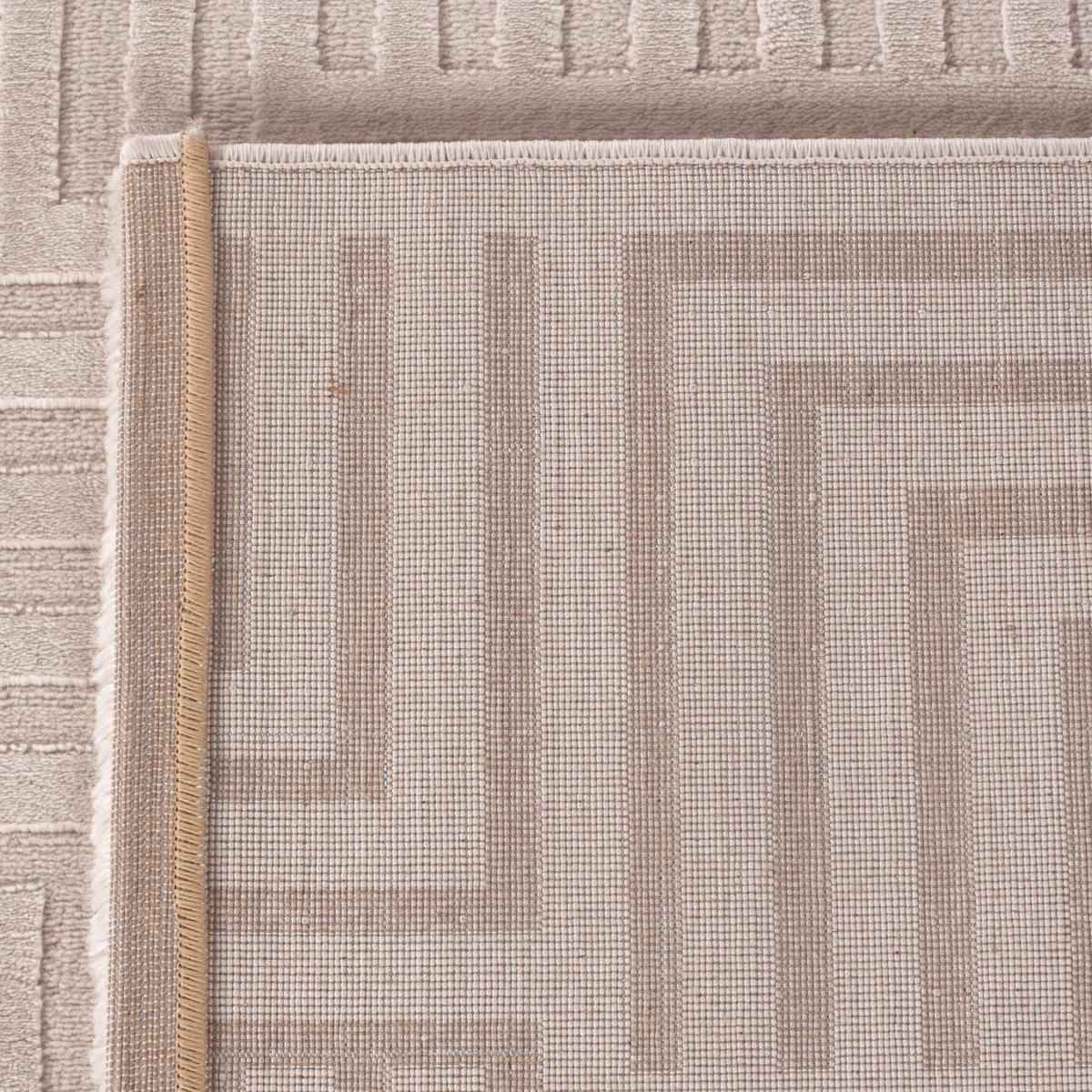 TEPPICH Kurzflor ILLER in Beige, mit 3D-Design, aus Jute, Florhöhe 12 mm, 120 x 170 cm - Beige, Textil (120/170cm) - KADIMA DESIGN