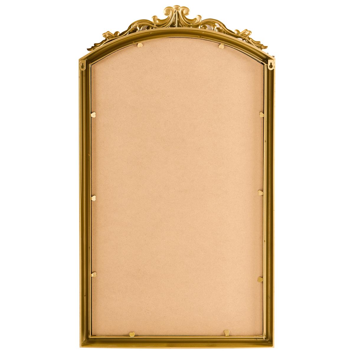 WANDSPIEGEL 55/96 cm Metall Gold Gorges - Goldfarben, Metall (55/96/6cm) - Beliani