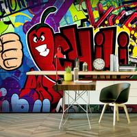 VLIESTAPETE Bunt 500/280 cm - Multicolor, Textil (500/1cm) - KUNSTLOFT
