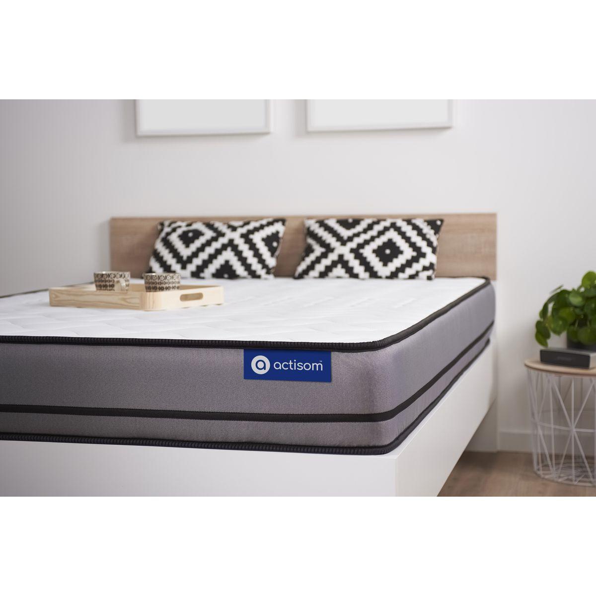 MATRATZE Actilatex night Latex und Memory-Schaum 80 x 200 cm h4 - Weiß, Textil (80/200cm) - ACTISOM