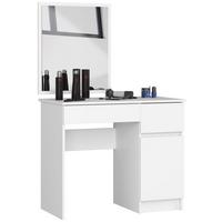 SCHMINKTISCH mit Spiegel - Weiß, Holzwerkstoff (90/142/50cm) - RAUMHIRSCH FURNITURE