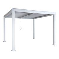 PERGOLA Weiß - Weiß, Metall (300/220/300cm) - MCW