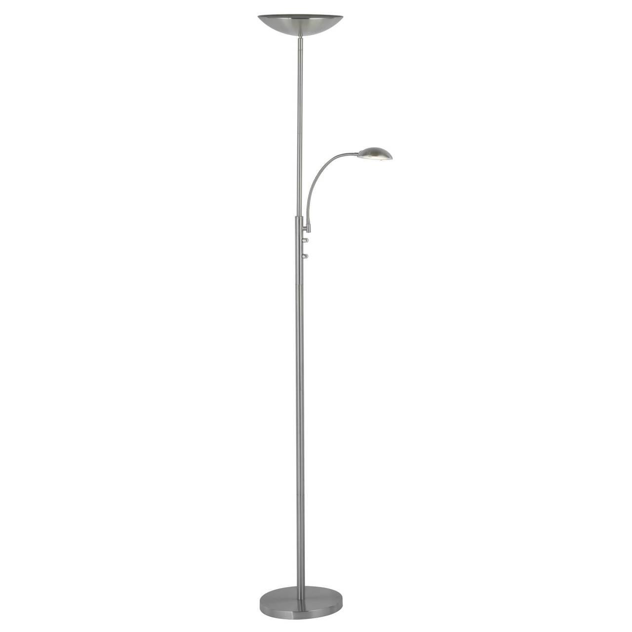 DECKENFLUTER Rosanna G93011/13 - Silberfarben, Metall (38/25.5/180cm) - Brilliant