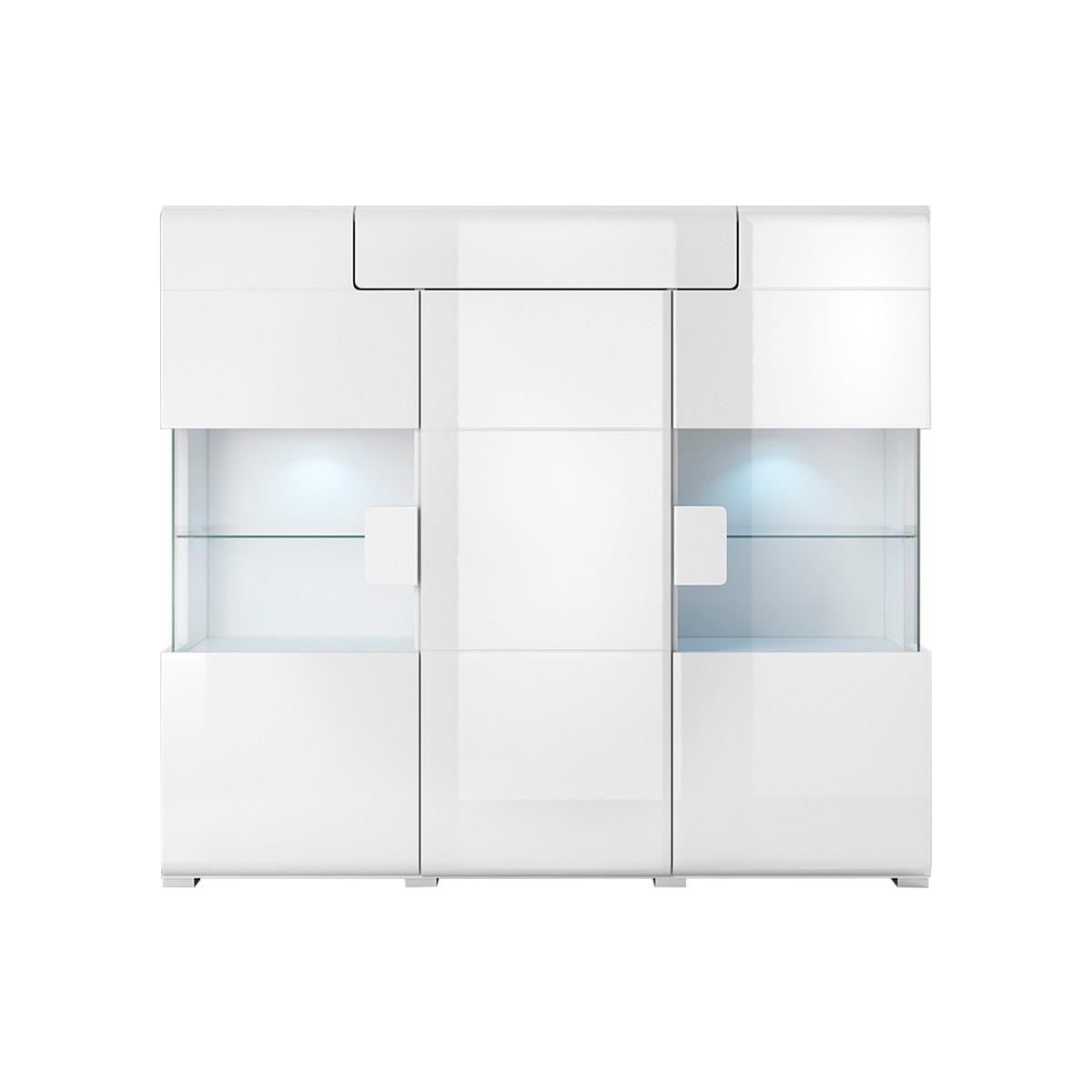 SIDEBOARD Jules Weiß - Weiß, Holzwerkstoff (147/131/39cm) - Petits-meubles
