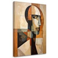 LEINWANDBILD Menschen & Charaktere 30x45cm - Beige, Textil (30/45cm) - Feeby