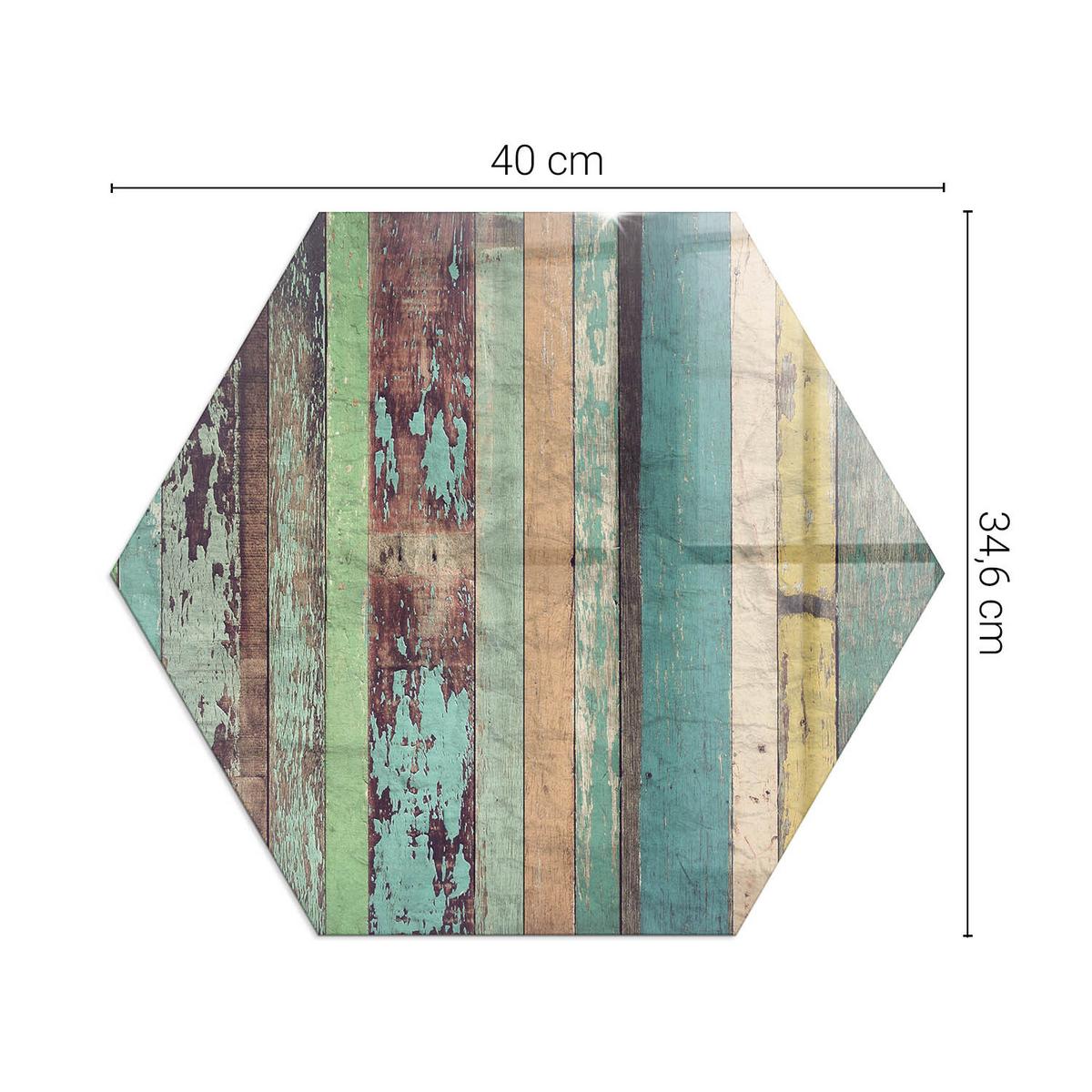 GLASPLATTE für Kamin h40 cm - Türkis, Glas (40/40/0.4cm) - TULUP