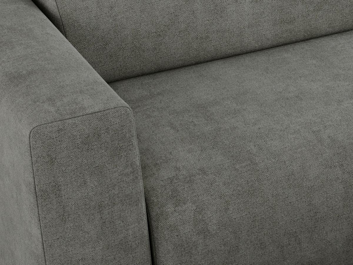 OFERTA WYCOFANA ECKSOFA PASADENA Grau Struktur Rechts Seite - Schwarz/Grau, Kunststoff/Textil (288/180cm) - MKS