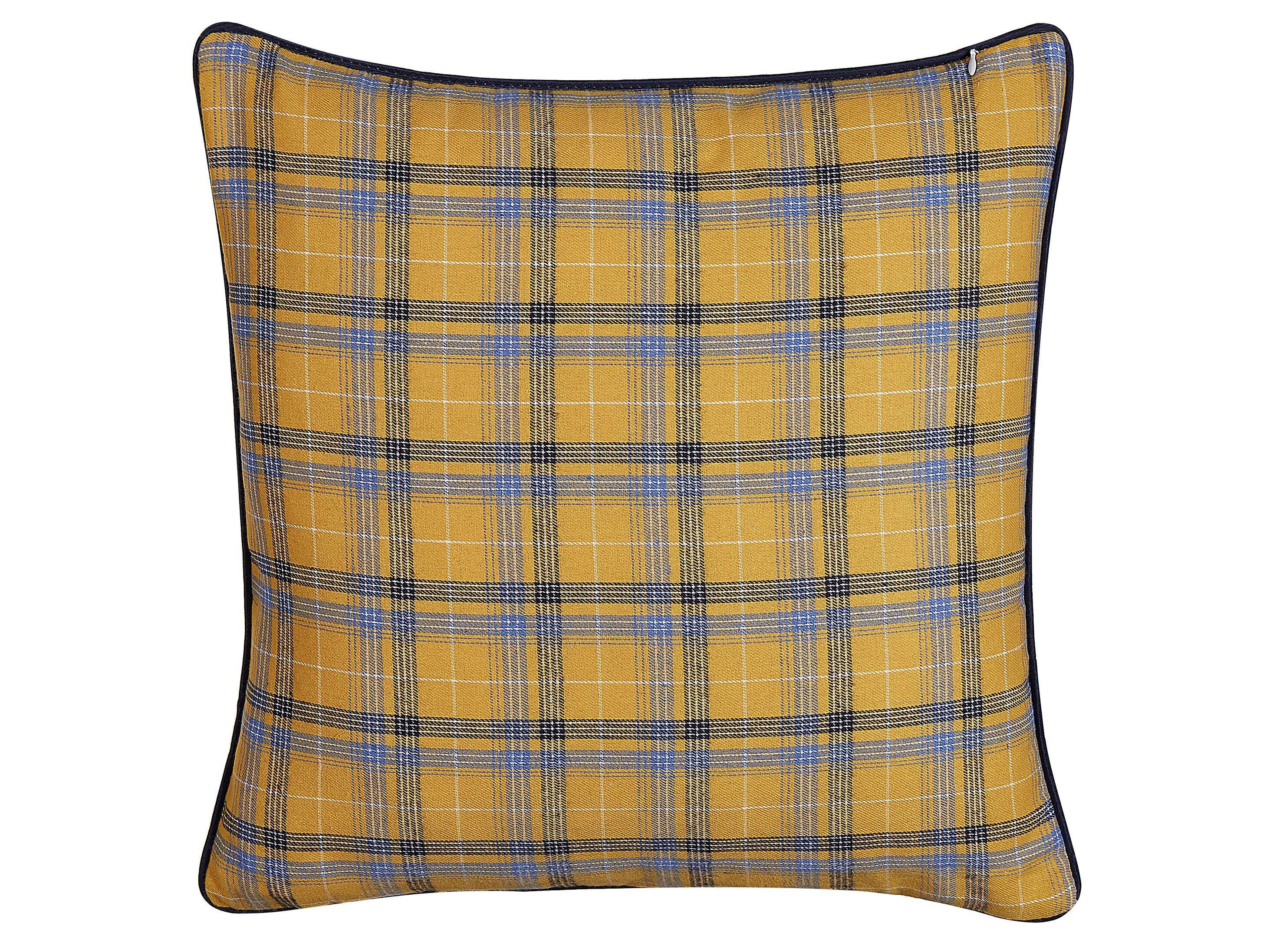 DEKOKISSEN Bunt 45/45 cm Dicentra - Multicolor, Textil (45/45cm) - Beliani