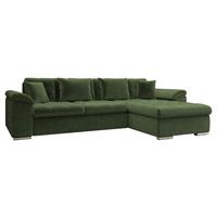 ECKSOFA Diana, Seite: Rechts - Grün, Holz/Textil (280/160cm) - MIRJAN24
