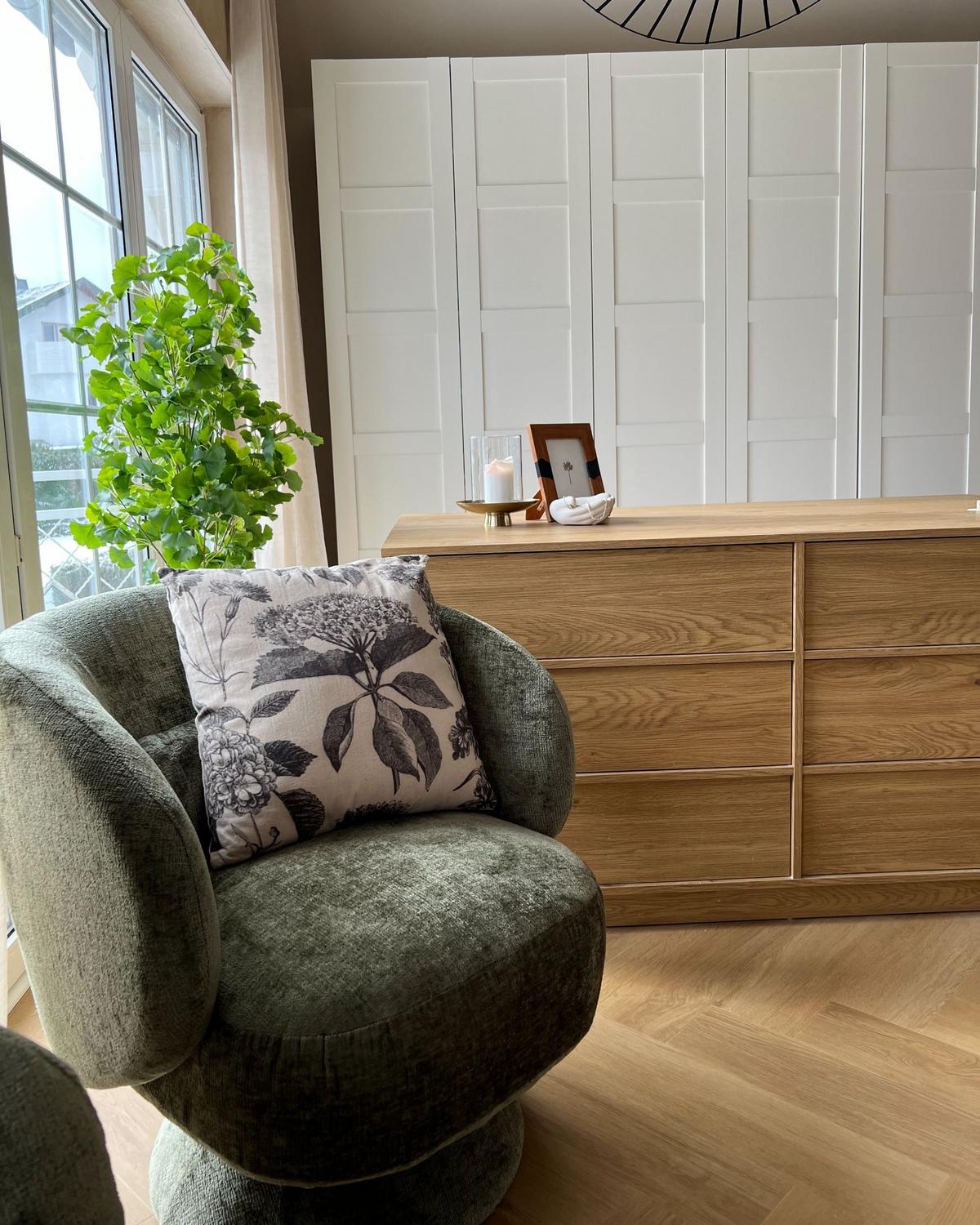 DREHSESSEL Grün Lieksa - Grün, Textil (77/77/64cm) - Beliani