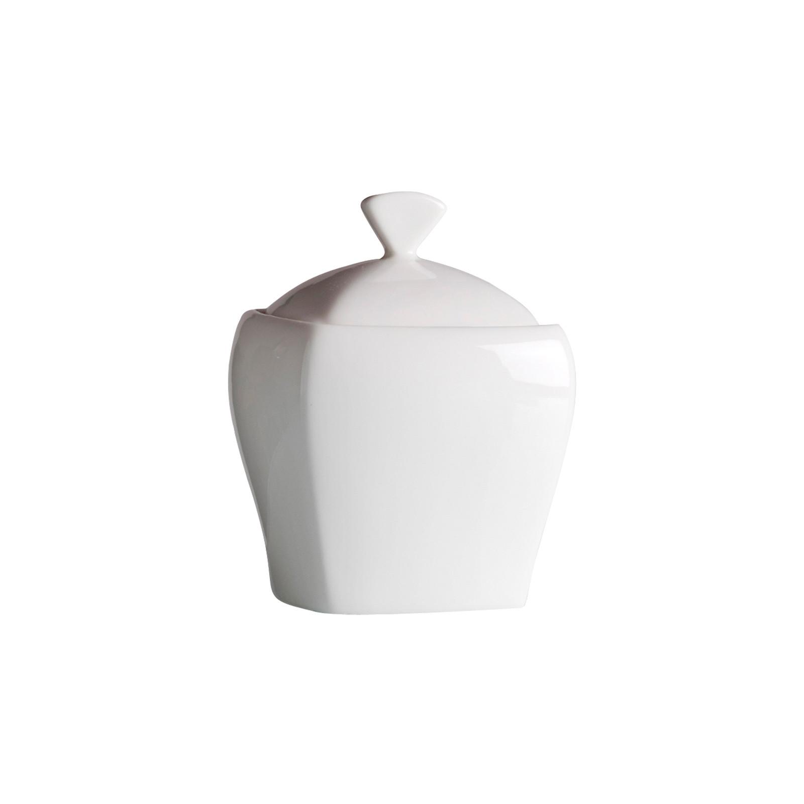 ZUCKERDOSE Melodie weiß ø 8,5 cm - Weiß, Keramik (8.5/9cm) - Ritzenhoff Breker